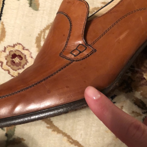 Vintage Joan & David Couture Penny Loafer Heels - Picture 9 of 10